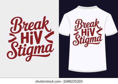 Projeto tipográfico do Dia Mundial da AIDS