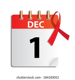 World Aids day , vector illustration 