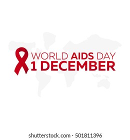 World Aids day. Vector illustration