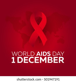 World Aids day. Vector illustration