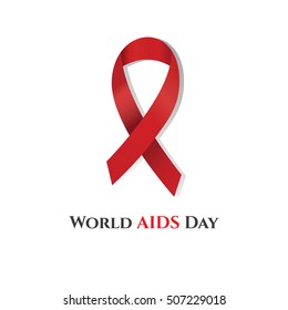 World AIDS Day. Vector illustration.