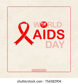 World Aids Day. Vector Illustration