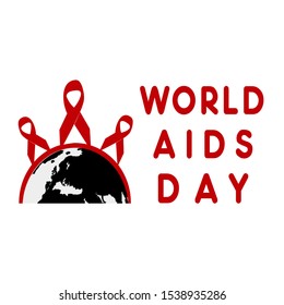 WORLD AIDS DAY VECTOR LOGO