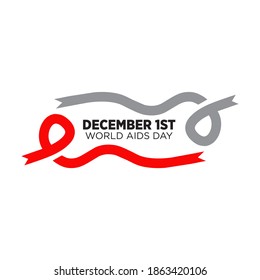 World aids logo design vector template