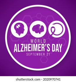 World Alzheimer's day is observed every year on September 21,  it is a progressive disease, where dementia symptoms gradually worsen over a number of years. In its early stages, memory loss is mild.