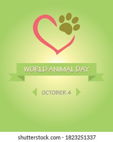 World Animal Day October 4