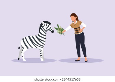 World Animal Day on October 4 concept. Colored flat vector illustration isolated. 