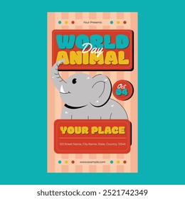 World Animal Day Social Media Story