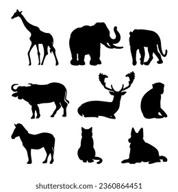 World Animal Day vector collection