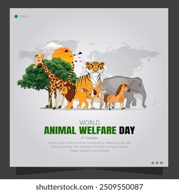 World Animal Welfare Day is an annual global observance dedicated to raising awareness about the well-being and rights of animals.