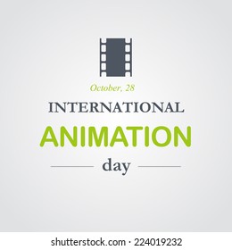 World animation day, October, 28
