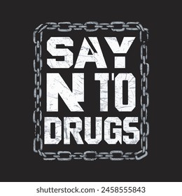 World Anti-Drug Day design for poster, banner, getting card, and t-shirt