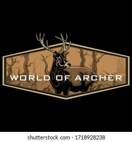 world of archer with dark style