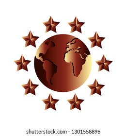world around stars