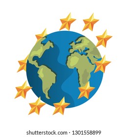 world around stars