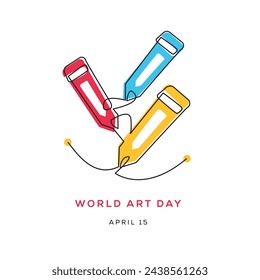 World Art Day, held on 15 April.