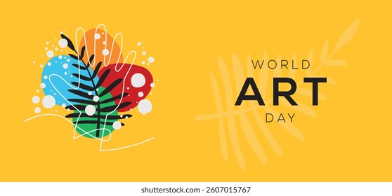 World Art Day, held on 15 April.