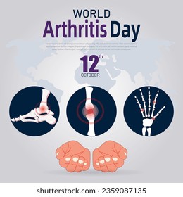 El Día Mundial de la Artritis es un evento de concienciación mundial dedicado a aumentar el entendimiento sobre la artritis