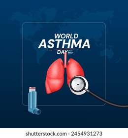 World Asthma Day Social Media Post