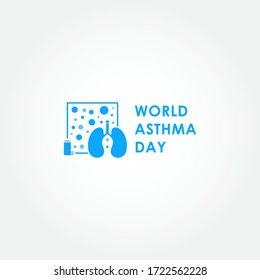 World Asthma Day Vector Design Illustration