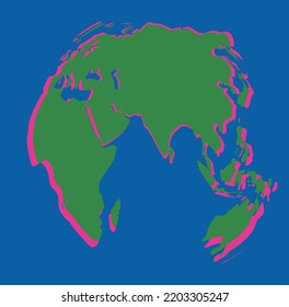world atlas design vector illustration