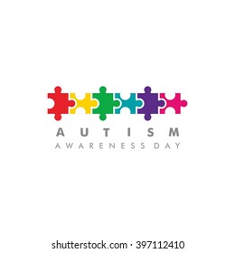 World Autism Awareness Day Logo Design Stock Vector (royalty Free 