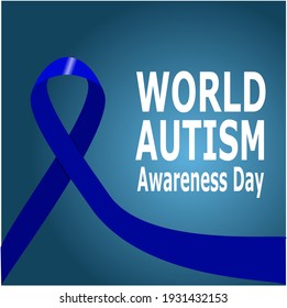 World Autism awareness day. Medical concept