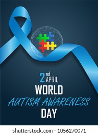 world autism awareness day on April 2 background