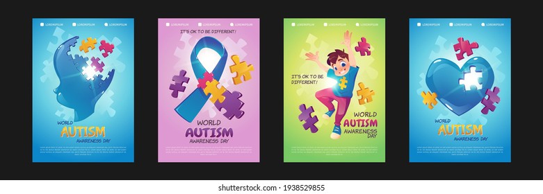 World Autism Awareness Day Posters