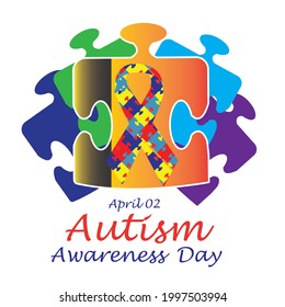 World Autism Awareness Day Vector Illustration
