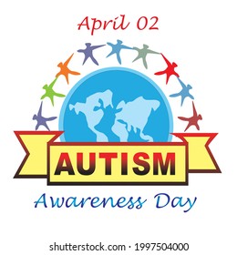 World Autism Awareness Day Vector Illustration