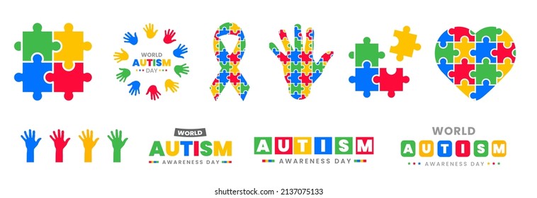 world autism day background. 2 April world autism awareness day background 2022.  world autism day background design