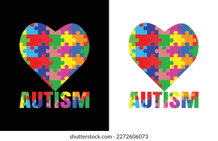 World autism day background. 2 April world autism awareness day background 2022. World autism day background design