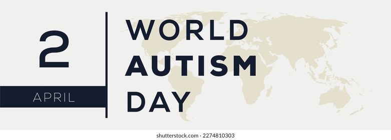 Día Mundial del Autismo, celebrado el 2 de abril.