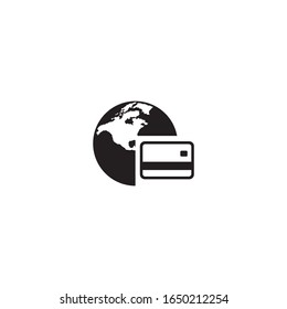 world bank vector icon on white background