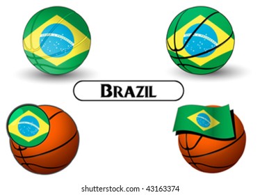 world basketball flags