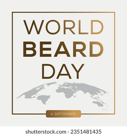 World Beard Day, held on 4 September.