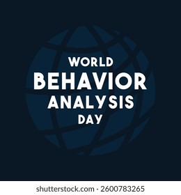 World Behavior Analysis Day. March. Eps 10.