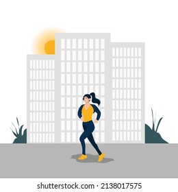 World bicycle day banner concept illustration