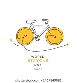 World Bicycle Day, held on 3 June.