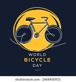 World Bicycle Day, held on 3 June.