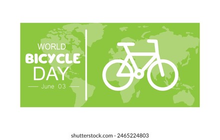 World Bicycle Day. June 3. 
