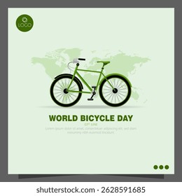O Dia Mundial da Bicicleta, celebrado anualmente em 3 de junho, celebra a bicicleta como um meio de transporte simples, acessível e ecologicamente correto.