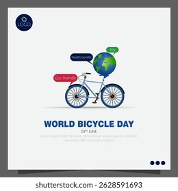 World Bicycle Day, observed annually on June 3rd, celebrates the bicycle as a simple, affordable, and environmentally friendly mode of transportation.