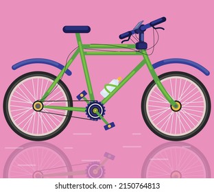 world bicycle day vector illustration