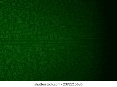 world binary circuit board future technology, blue hud cyber security concept background