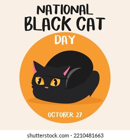 995 National Black Cat Day Images, Stock Photos & Vectors | Shutterstock