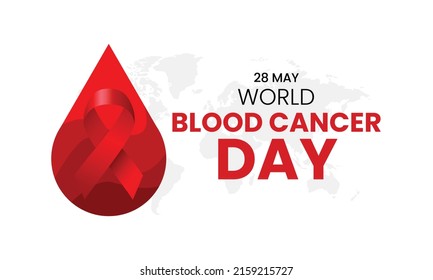 World Blood Cancer Day Campaign Template. World Blood Cancer Day Vector