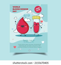 World Blood Donation Day Flyer