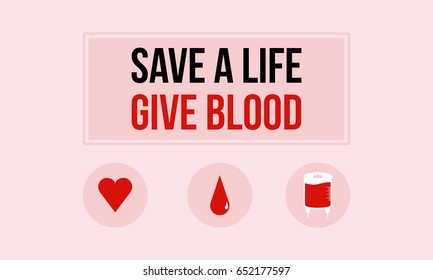 World blood donor day background style